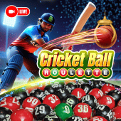 Cricket Ball Roulette on Luck Game